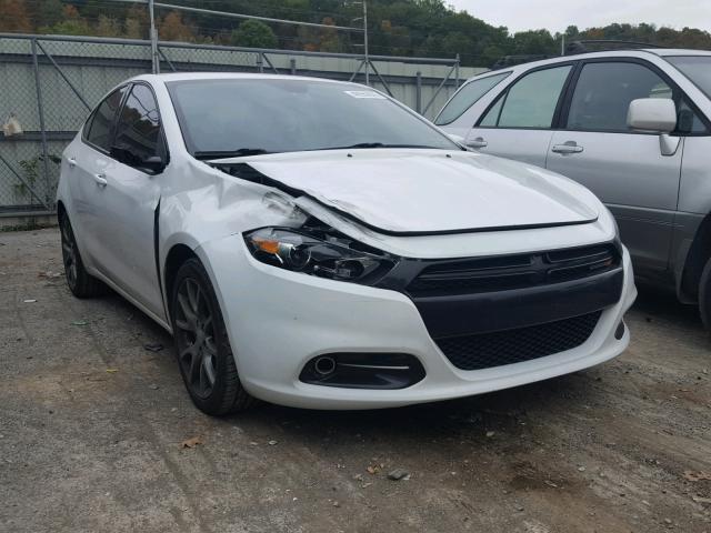 1C3CDFBB0FD123581 - 2015 DODGE DART SXT WHITE photo 1