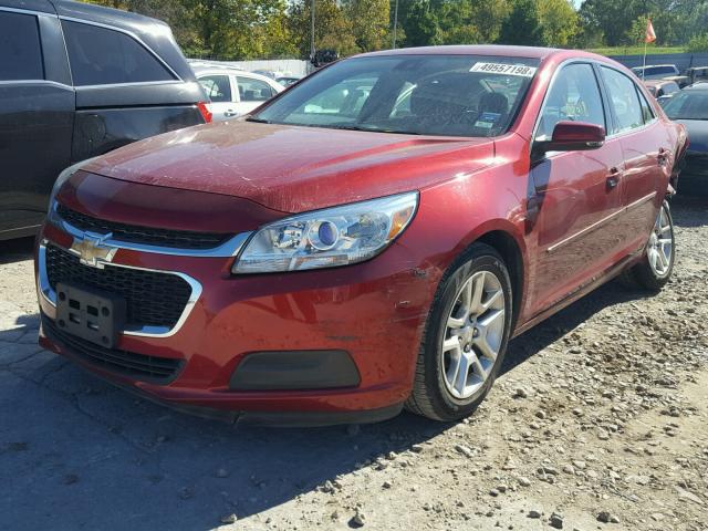 1G11C5SL4EF105895 - 2014 CHEVROLET MALIBU 1LT RED photo 2