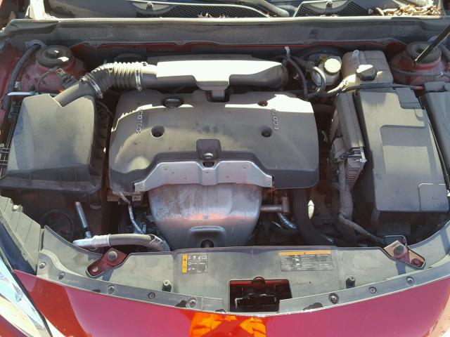1G11C5SL4EF105895 - 2014 CHEVROLET MALIBU 1LT RED photo 7