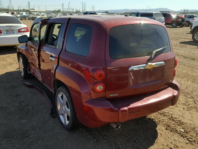 3GNDA23P66S612330 - 2006 CHEVROLET HHR LT RED photo 3