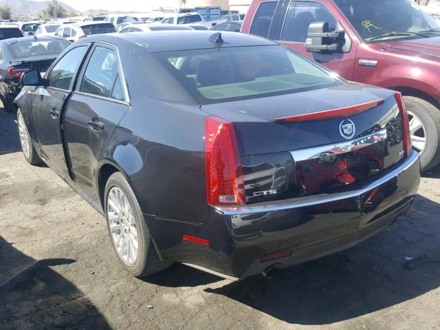 1G6DP5EDXB0113627 - 2011 CADILLAC CTS PREMIU BLACK photo 3