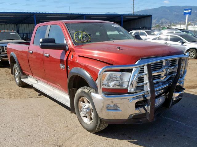 3D73Y3CL9AG193801 - 2010 DODGE RAM 3500 RED photo 1