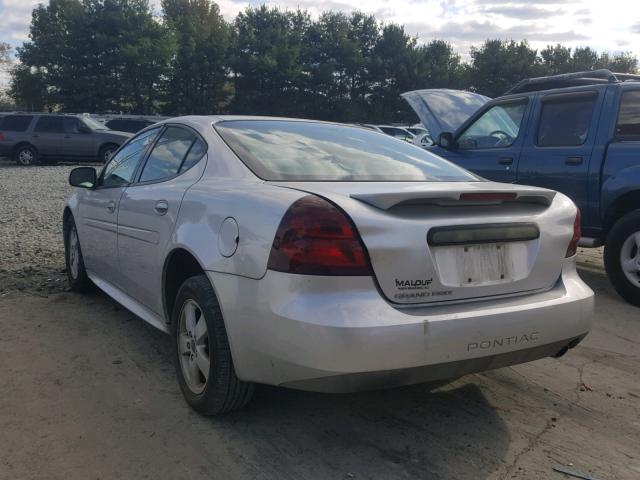 2G2WP522051197009 - 2005 PONTIAC GRAND PRIX ვერცხლისფერი ფოტო 3