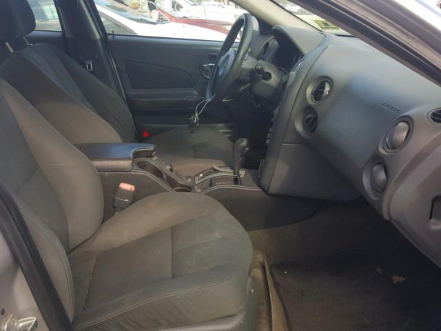2G2WP522051197009 - 2005 PONTIAC GRAND PRIX ვერცხლისფერი ფოტო 5