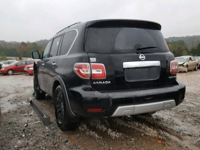 JN8AY2ND1H9001304 - 2017 NISSAN ARMADA SV BLACK photo 3