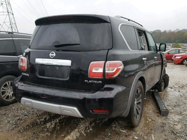 JN8AY2ND1H9001304 - 2017 NISSAN ARMADA SV BLACK photo 4