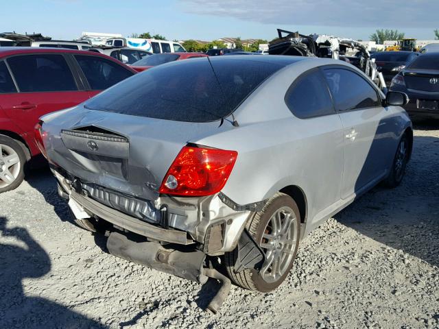 JTKDE177750052754 - 2005 TOYOTA SCION TC Gümüş foto 4
