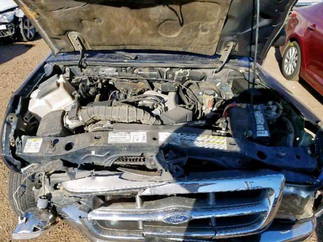 1FTYR10V8YPA12040 - 2000 FORD RANGER BLUE photo 7