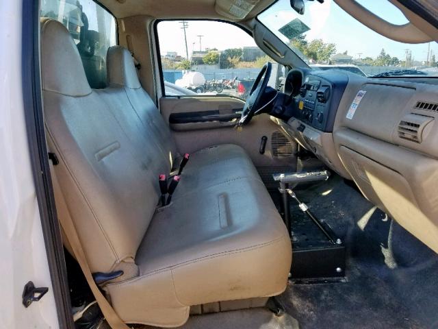 1FDSF30506EC12196 - 2006 FORD F350 SRW S WHITE photo 6