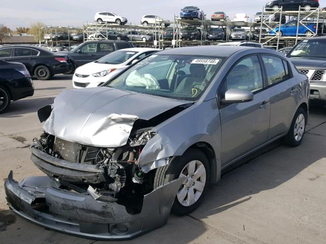 3N1AB61E18L758779 - 2008 NISSAN SENTRA 2.0 GRAY photo 2