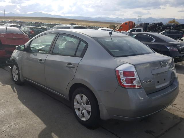 3N1AB61E18L758779 - 2008 NISSAN SENTRA 2.0 GRAY photo 3