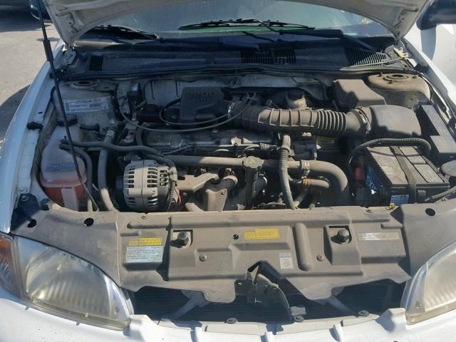 1G1JF5244Y7458653 - 2000 CHEVROLET CAVALIER L WHITE photo 7