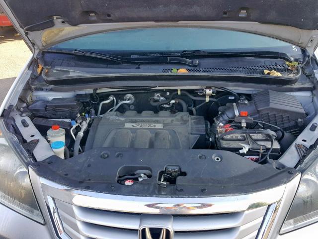 5FNRL3H65AB071318 - 2010 HONDA ODYSSEY EX SILVER photo 7