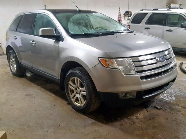 2FMDK48C38BA20119 - 2008 FORD EDGE SEL SILVER photo 1