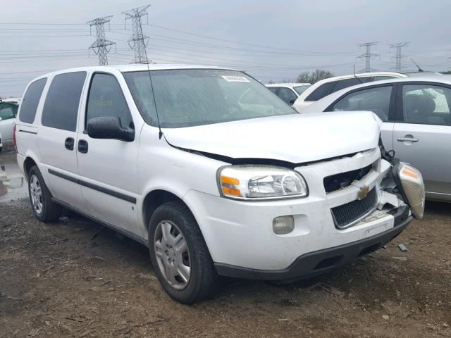 1GNDV23W78D143991 - 2008 CHEVROLET UPLANDER L WHITE photo 1