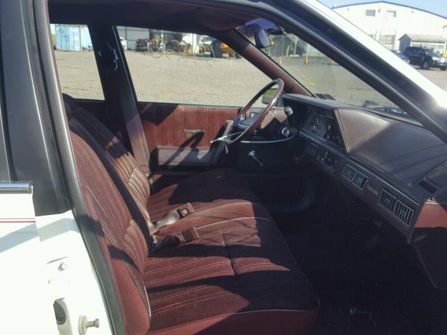 2G3AJ51W3H9382186 - 1987 OLDSMOBILE CUTLASS CI WHITE photo 5