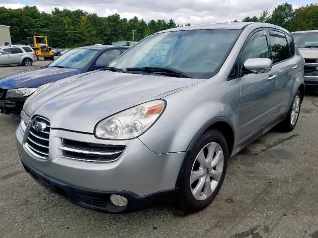 4S4WX82C864425877 - 2006 SUBARU B9 TRIBECA SILVER photo 2