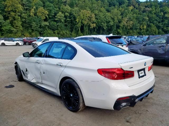 WBAJE7C39HG888123 - 2017 BMW 540 XI WHITE photo 3