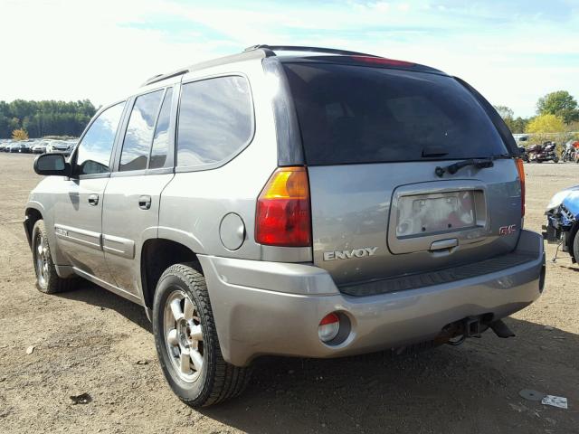 1GKDT13S652106366 - 2005 GMC ENVOY GRAY photo 3