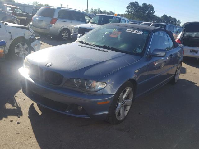 WBABW33485PL35476 - 2005 BMW 325 CI BLUE photo 2