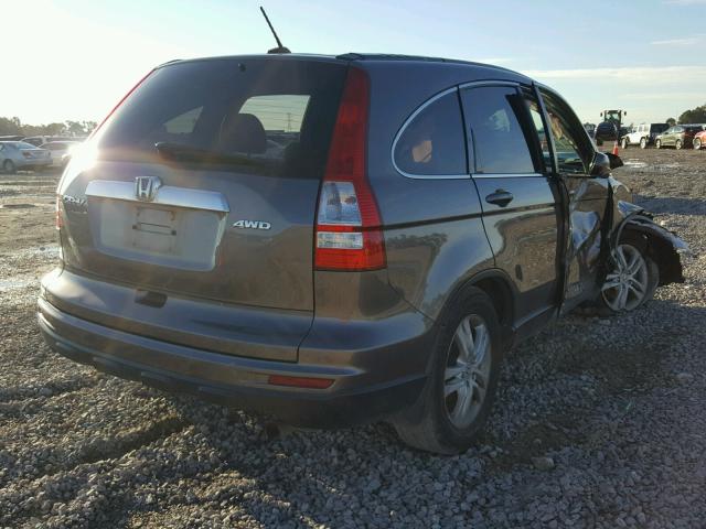 5J6RE4H71BL086240 - 2011 HONDA CR-V EXL BROWN photo 4