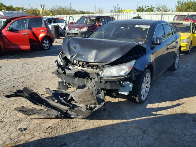 1G4GJ5G33CF318703 - 2012 BUICK LACROSSE T BLACK photo 2