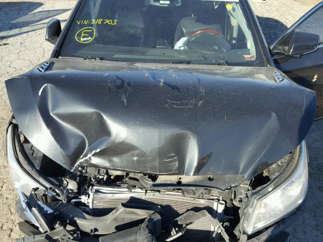 1G4GJ5G33CF318703 - 2012 BUICK LACROSSE T BLACK photo 7