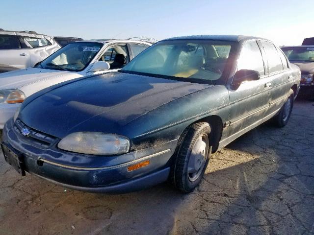 2G1WN52M5S9267936 - 1995 CHEVROLET LUMINA LS BLUE photo 2