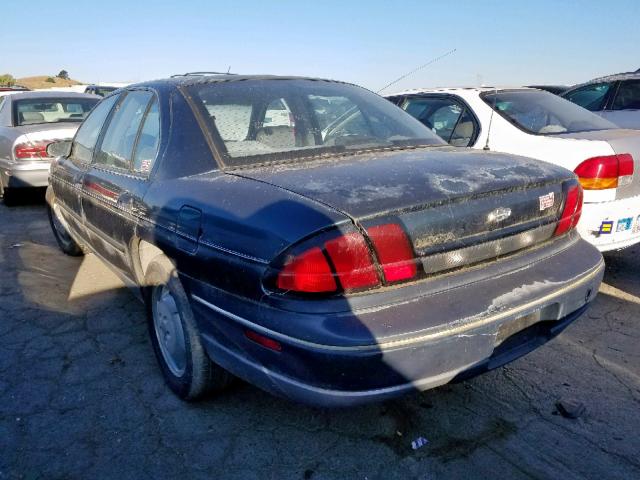 2G1WN52M5S9267936 - 1995 CHEVROLET LUMINA LS BLUE photo 3