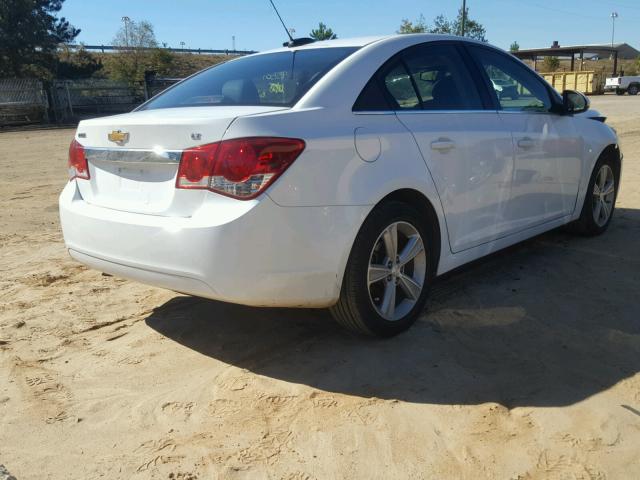 1G1PE5SB0F7213096 - 2015 CHEVROLET CRUZE LT WHITE photo 4