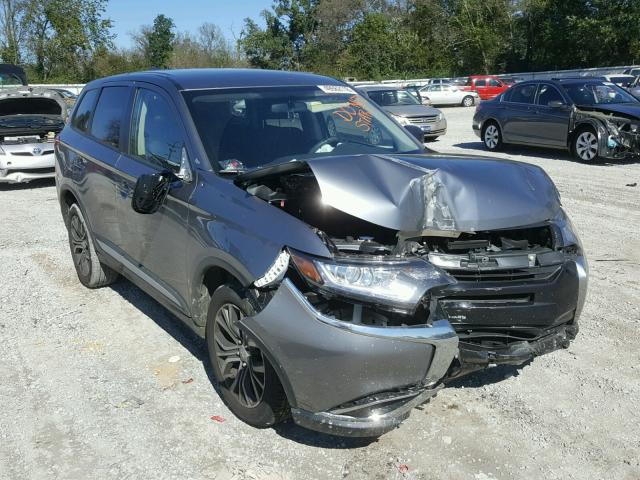 JA4AZ3A32JZ049390 - 2018 MITSUBISHI OUTLANDER GRAY photo 1