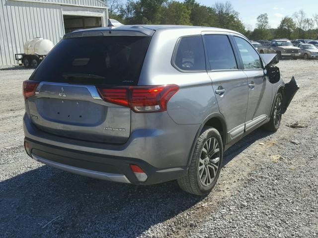 JA4AZ3A32JZ049390 - 2018 MITSUBISHI OUTLANDER GRAY photo 4