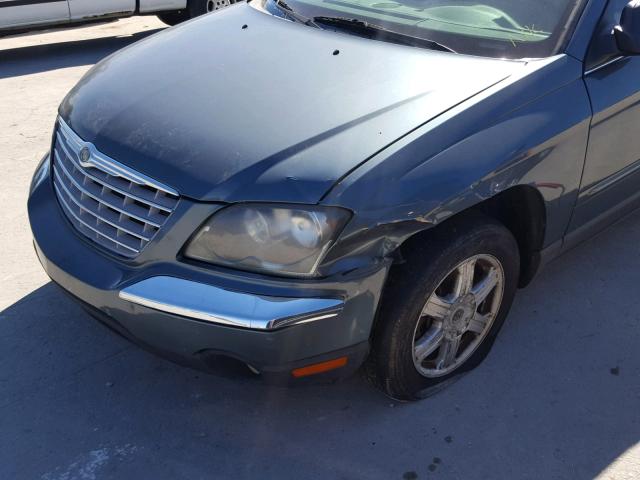 2A4GM68416R763814 - 2006 CHRYSLER PACIFICA T BLUE photo 9