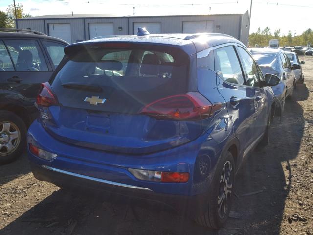 1G1FX6S07H4177003 - 2017 CHEVROLET BOLT EV PR BLUE photo 4