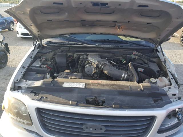 2FTZF07321CA45585 - 2001 FORD F150 SVT L SILVER photo 7