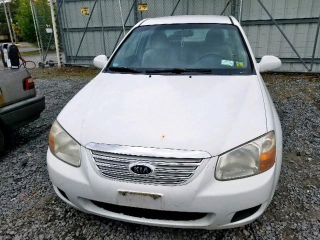 KNAFE122175451318 - 2007 KIA SPECTRA EX WHITE photo 9