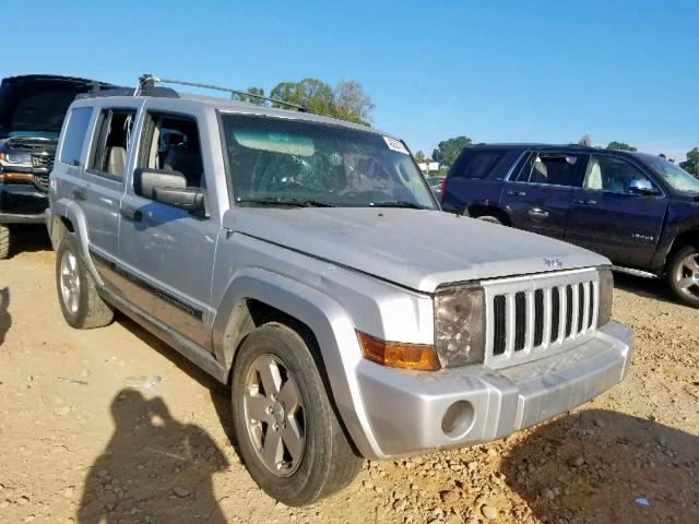 1J8HH48K56C269460 - 2006 JEEP COMMANDER Gümüş foto 1