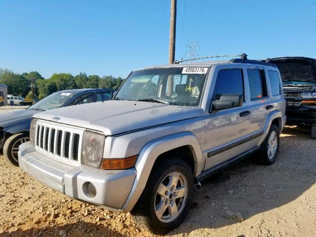 1J8HH48K56C269460 - 2006 JEEP COMMANDER Gümüş foto 2