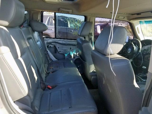 1J8HH48K56C269460 - 2006 JEEP COMMANDER Gümüş foto 6