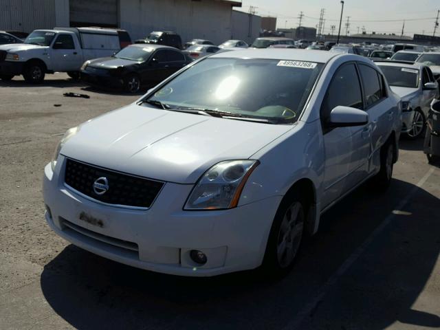 3N1AB61EX9L635418 - 2009 NISSAN SENTRA 2.0 WHITE photo 2