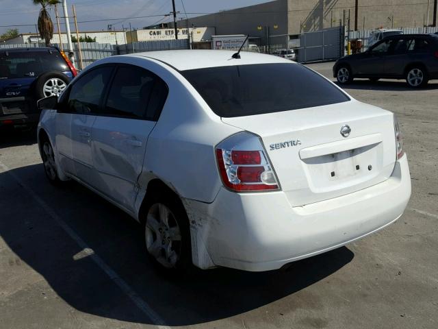 3N1AB61EX9L635418 - 2009 NISSAN SENTRA 2.0 WHITE photo 3