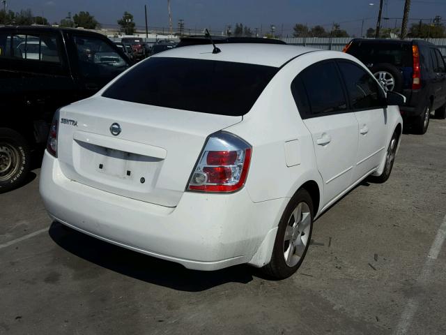 3N1AB61EX9L635418 - 2009 NISSAN SENTRA 2.0 WHITE photo 4