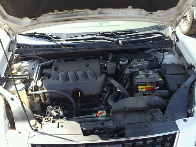 3N1AB61EX9L635418 - 2009 NISSAN SENTRA 2.0 WHITE photo 7