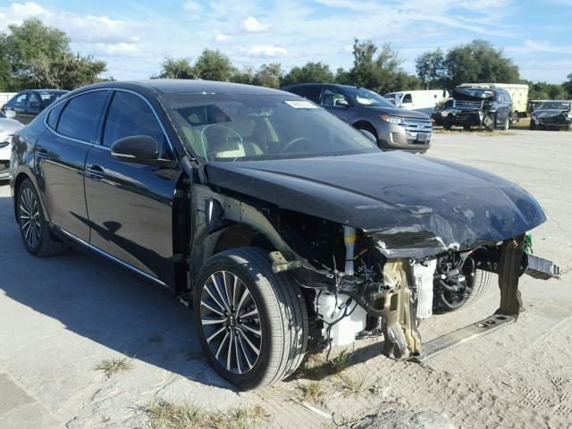 KNALB4J12J5120566 - 2018 KIA CADENZA PR BLACK photo 1