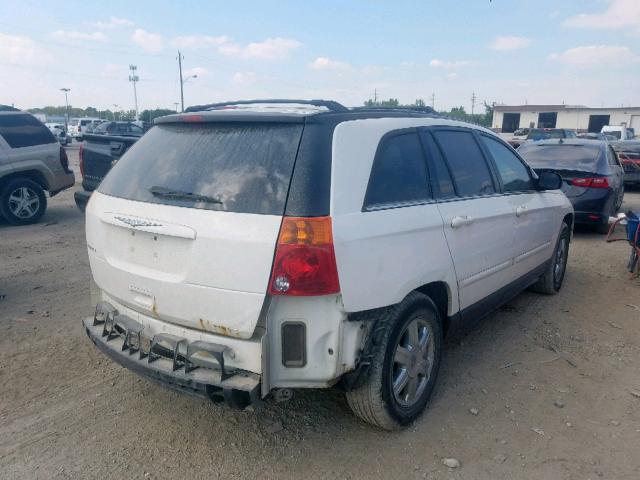 2C8GM68494R634463 - 2004 CHRYSLER PACIFICA WHITE photo 4