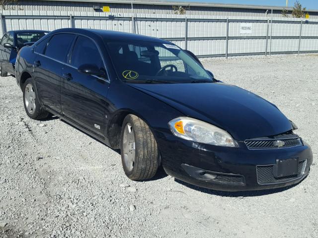 2G1WD58C569103335 - 2006 CHEVROLET IMPALA SUP შავი ფოტო 1