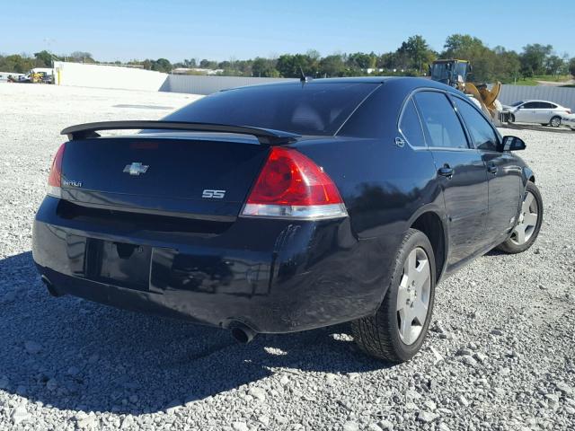 2G1WD58C569103335 - 2006 CHEVROLET IMPALA SUP შავი ფოტო 4