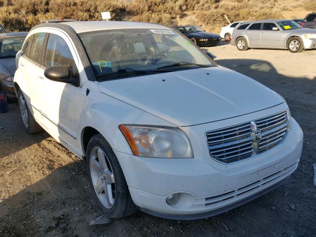 1B3HB78B69D223727 - 2009 DODGE CALIBER R/ WHITE photo 1