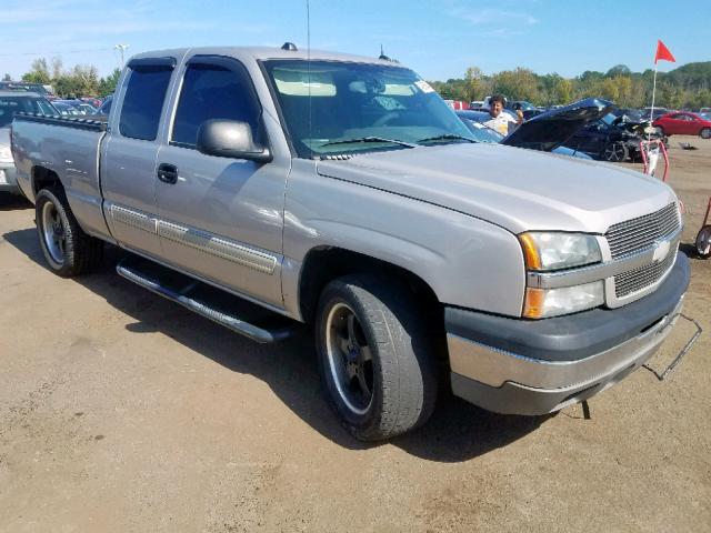 2GCEK19T041292181 - 2004 CHEVROLET SILVERADO SILVER photo 1