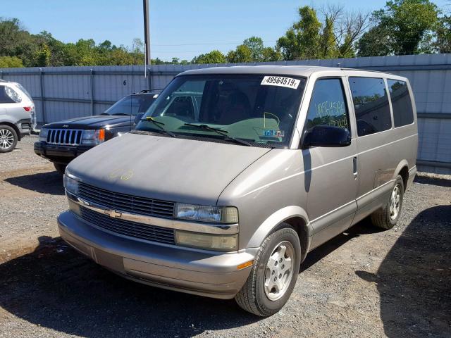 1GNEL19X44B124499 - 2004 CHEVROLET ASTRO GRAY photo 2